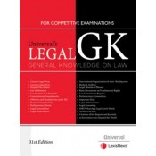 Universal's Legal GK for Competitive Examinations 2022 by Manish Arora | General Knowledge on Law